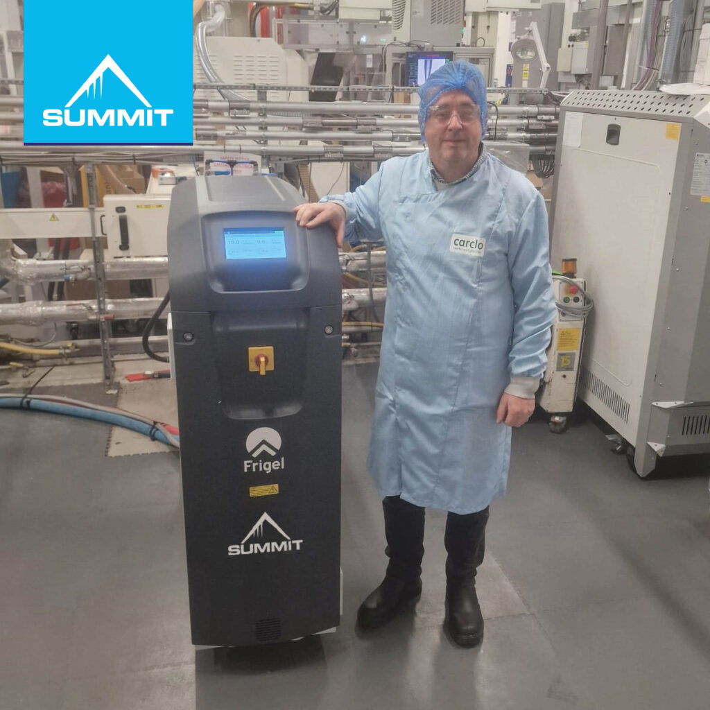 Carclo Boosts Productivity with Summit Process Cooling and Frigel Microgel Systems
