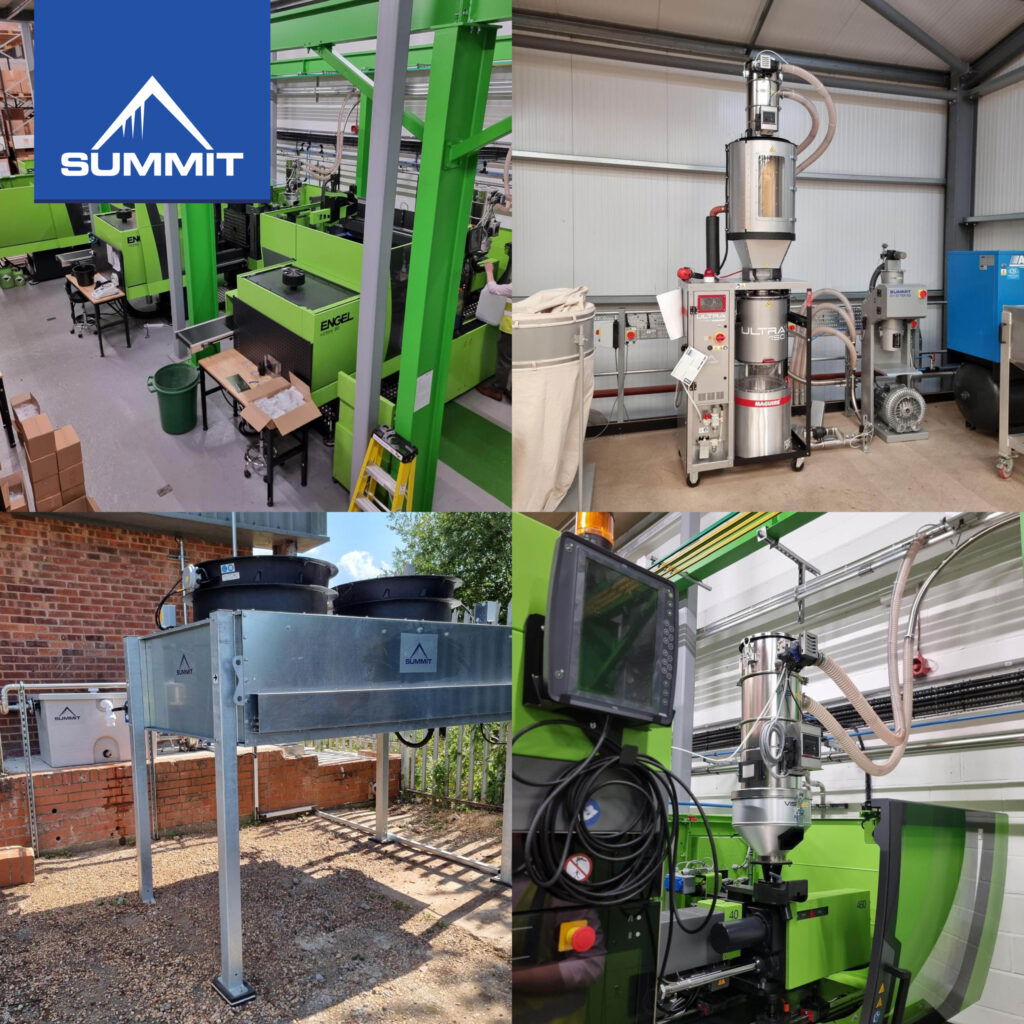 Summit Systems Delivers Smart Ancillary Solutions for STI’s Injection Moulding Line