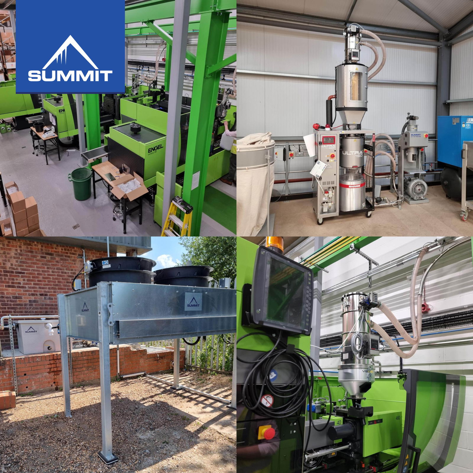 Summit Systems Delivers Smart Ancillary Solutions for STI’s Injection Moulding Line