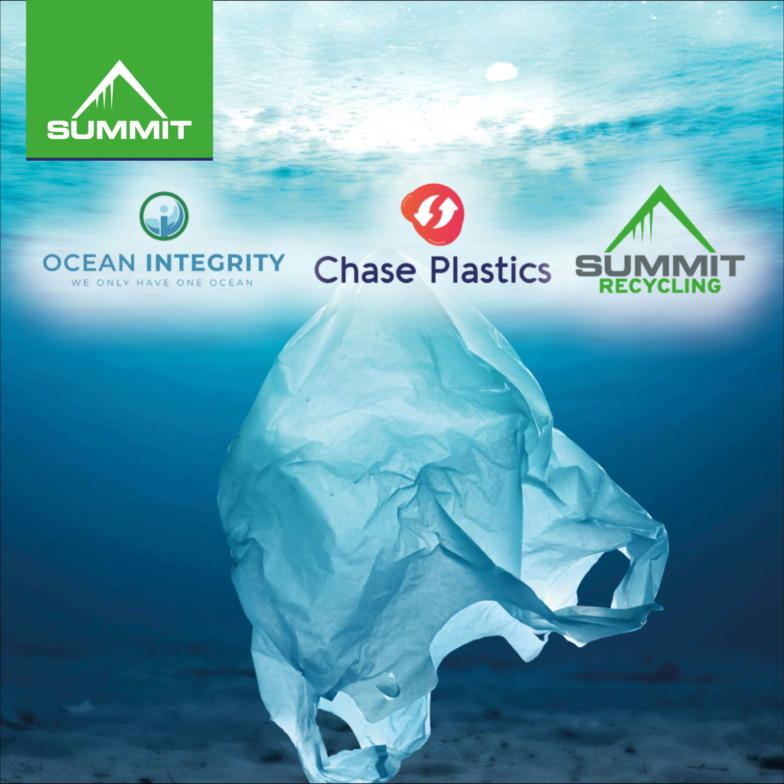 Summit Tackle Plastic Pollution in an Innovative 3 Way Partnership